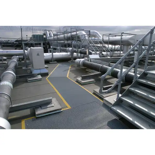 Pochozia rohož na ploché strechy Mats4Roof – PVC, 1220×14 mm, rolka 10 m, čierna