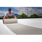Pochozia rohož na ploché strechy Mats4Roof – PVC, 600×14 mm, rolka 10 m, biela