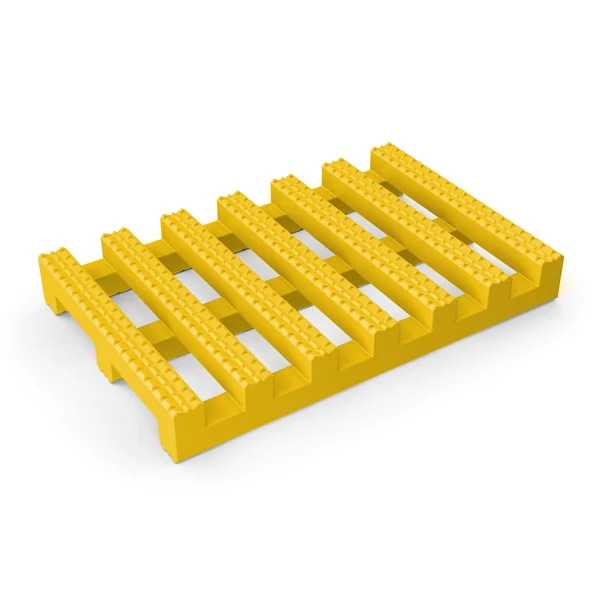 Pochozia rohož na ploché strechy Mats4Roof – PVC, 600×14 mm, rolka 10 m, žltá
