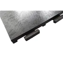Podlahová dlaždica StandardRecycled z recyklovaného PVC – 445×445×15 mm, hladký povrch, antracit