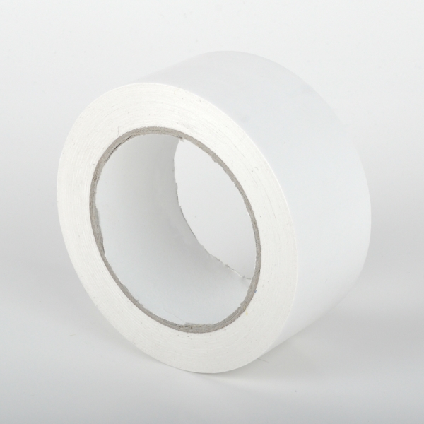 Podlahová páska Štandard WT-5160 – PVC, biela, 75 mm × 33 m