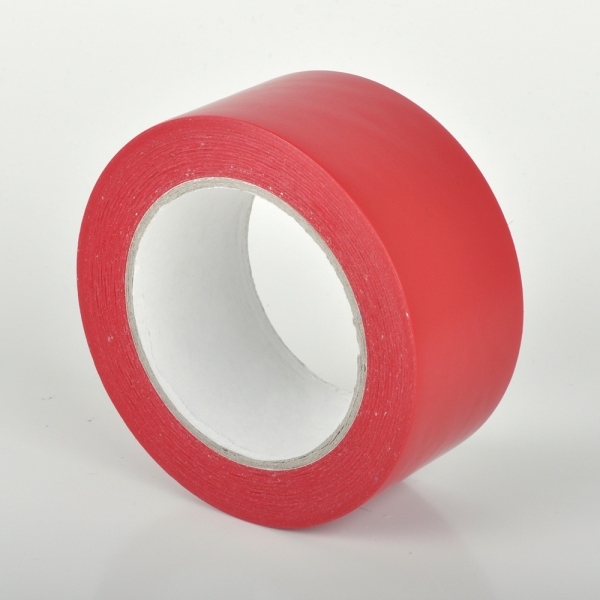 Podlahová páska Štandard WT-5160 – PVC, červená, 75 mm × 33 m