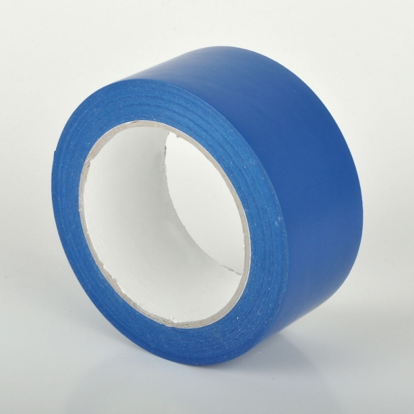 Podlahová páska Štandard WT-5160 – PVC, modrá, 75 mm × 33 m