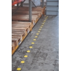 Podlahové vyznačovacie body WT-5126 – PVC, biela, 50 mm × 10 m