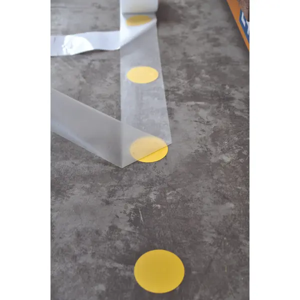 Podlahové vyznačovacie body WT-5126 – PVC, modrá, 50 mm × 25 m