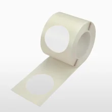 Podlahové vyznačovacie body WT-5226, permanentná – polyester, biela, 50 mm × 25 m