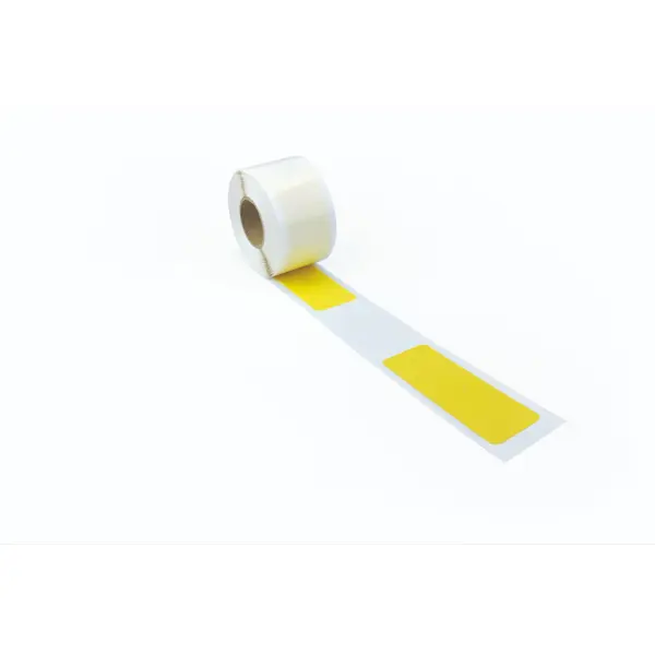 Podlahové vyznačovacie pruhy WT-5124 – PVC, žltá, 75 mm × 25 m
