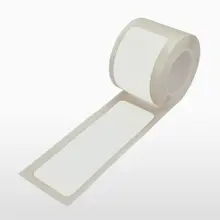 Podlahové vyznačovacie pruhy WT-5224, permanentné – polyester, biela, 50 mm × 25 m