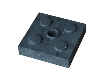 Podstava stĺpika Economic / Ukladacia kocka s otvorom – 48 mm