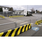 Pozinkované zábradlie pre cestné betonové zvodidlá – 1000×500 mm