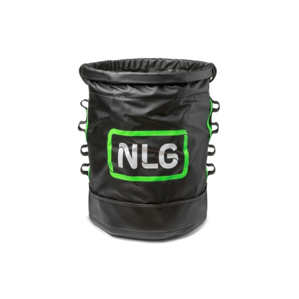 Pracovní vak NLG s nosnosťou 125 kg – PVC, zeleno-čierna, 400×320 mm
