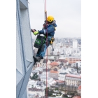 Pracovní vak NLG s nosnosťou 125 kg – PVC, zeleno-čierna, 400×320 mm
