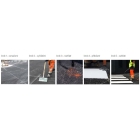 Predformované dopravné značenie "Státie pre invalidov" – termoplast, biela, 1200×1000 mm, balenie 5 ks