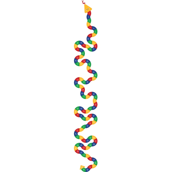Predformované značenie HoppyPlay ''Skákajúci panák, obrovský had'' – termoplast, 15713×2155 mm