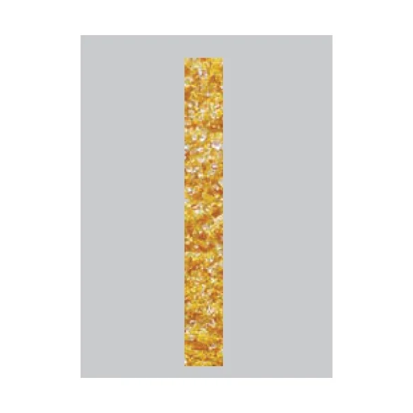 Predtvarovaná protišmyková čiara – termoplast, žltá, 1000×50mm, bal 60 ks