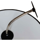 Priemyselné kontrolné zrkadlo Economic – akrylát, pr. 60 cm