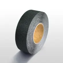 Protišmyková páska extra hrubá WT-5412 – minerálny granulát v syntetickej živici, čierna, 25 mm × 6 m