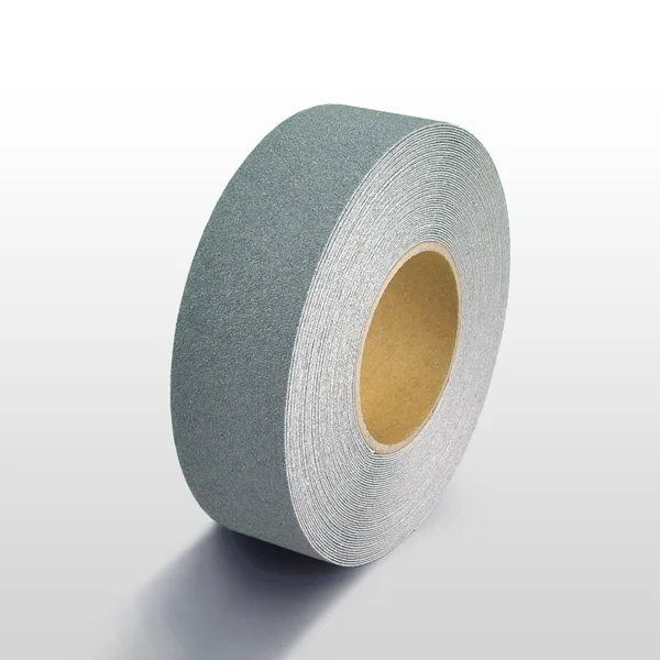 Protišmyková páska štandard WT-5411 – minerálny granulát v syntetickej živici, tmavo sivá, 25 mm × 18 m