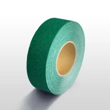 Protišmyková páska štandard WT-5411 – minerálny granulát v syntetickej živici, zelená, 50 mm × 18 m