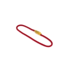 Pútko s poistkou na pretrhnutie NLG s nosnosťou 1 kg – nylon, červená, 160×4 mm