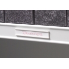 PVC krycie lišty pre samolepiace a magnetické držiaky – 15×500 mm, balenie 20 ks