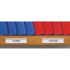 PVC krycie lišty pre samolepiace a magnetické držiaky – 20×80 mm, balenie 100 ks