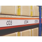 PVC krycie lišty pre samolepiace a magnetické držiaky – 50×500 mm, balenie 20 ks