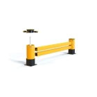 Regálová koncová zábrana A-SAFE, eFlex Double RackEnd Barrier s dvojitým opláštením – 0,6 m