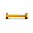 Regálová koncová zábrana A-SAFE, eFlex Double RackEnd Barrier s dvojitým opláštením – 4,3 m