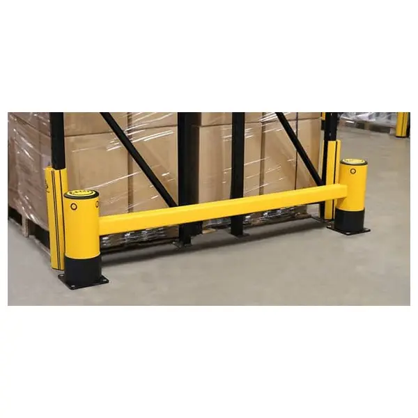 Regálová koncová zábrana A-SAFE, eFlex Single RackEnd Barrier s dvojitým opláštením – 0,6 m