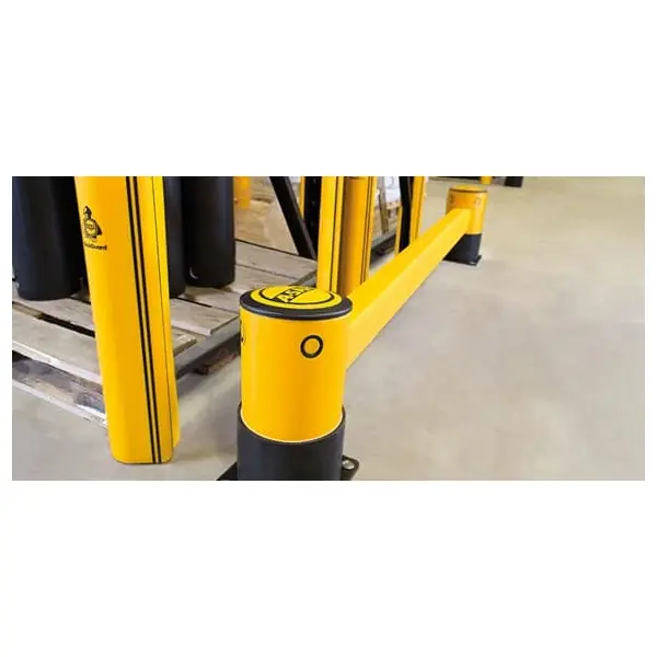 Regálová koncová zábrana A-SAFE, eFlex Single RackEnd Barrier s dvojitým opláštením – 0,6 m
