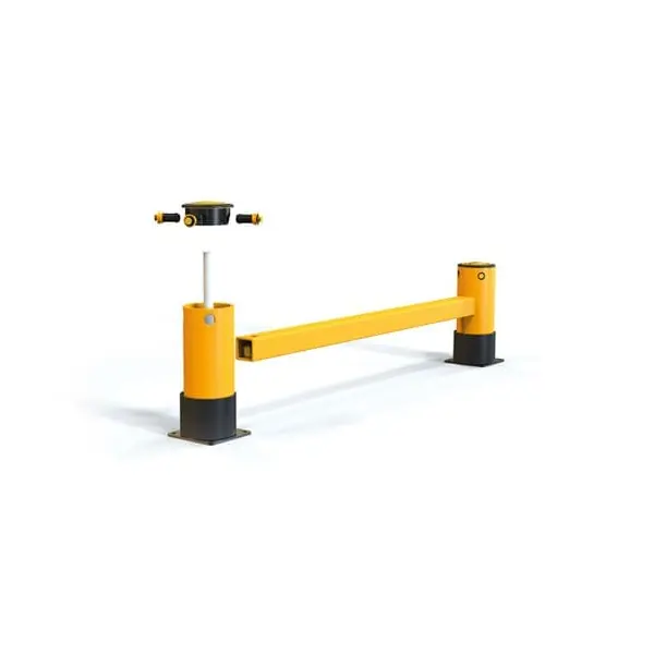 Regálová koncová zábrana A-SAFE, eFlex Single RackEnd Barrier s dvojitým opláštením – 2,0 m