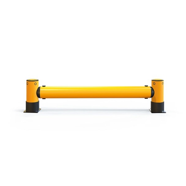 Regálová koncová zábrana A-SAFE, iFlex Single RackEnd Barrier s dvojitým opláštením – 0,8 m