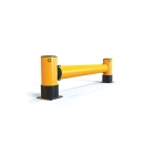 Regálová koncová zábrana A-SAFE, iFlex Single RackEnd Barrier s dvojitým opláštením – 0,8 m