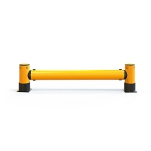 Regálová koncová zábrana A-SAFE, iFlex Single RackEnd Barrier s dvojitým opláštením – 1,2 m