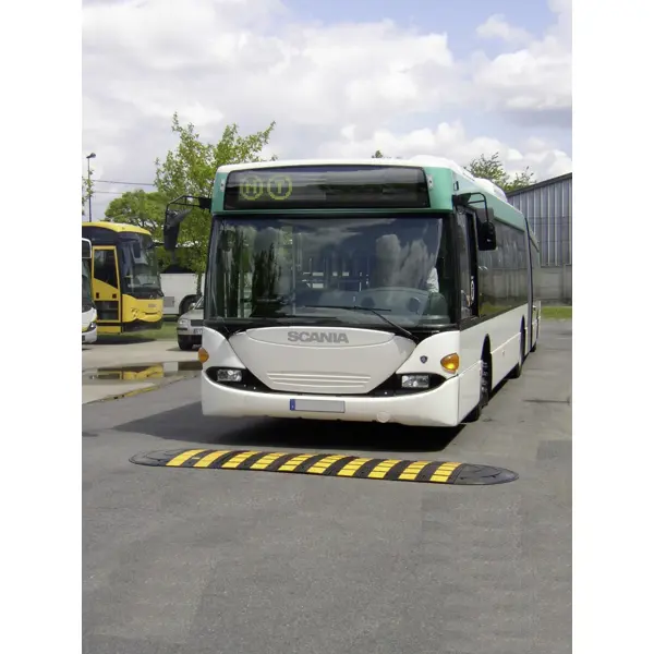 Retardér – káblový prejazd 15 km/h, 40 t, koncový diel – 950×475×70 mm, čierna
