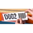 Samolepiaca lišta, držiak regálových štítkov, typ V – 54 mm × 1 m, balenie 10 ks