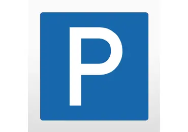Samolepiace protišmykové značenie na vozovku – PVC, Parkovacia plocha, modrá