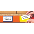 Samolepiace vrecká pre štítky – zelená, 30×100 mm, balenie 100 ks