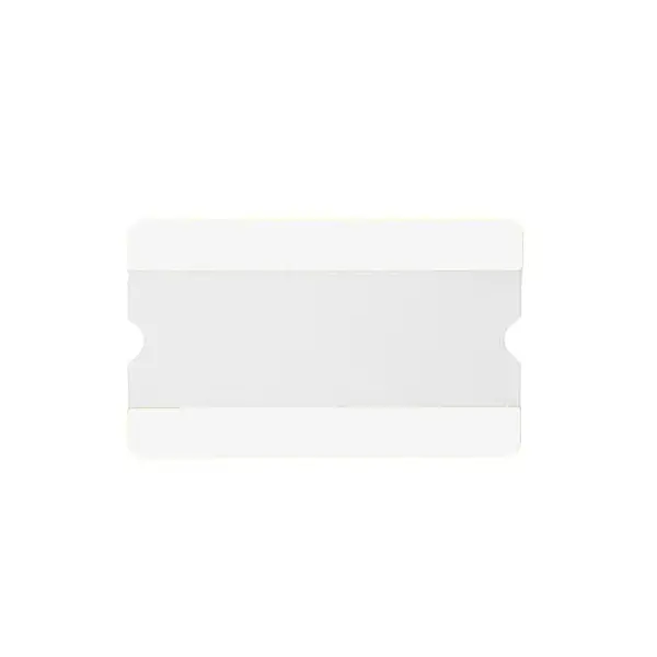 Samolepiace vyznačovacie kapsy WT-5118 – PVC, 1/2 A4 otvorená, biela, 303×187 mm, balenie 10 ks