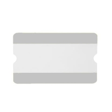 Samolepiace vyznačovacie kapsy WT-5118 – PVC, 1/2 A4 otvorená, svetlo sivá, 303×187 mm, balenie 10 ks