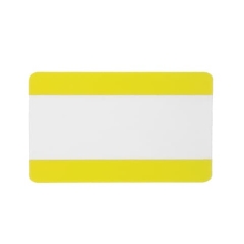 Samolepiace vyznačovacie kapsy WT-5118 – PVC, 1/2 A4 uzavretá, žltá, 323×187 mm, balenie 10 ks