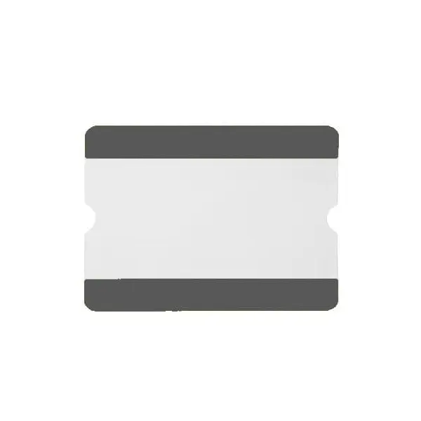 Samolepiace vyznačovacie kapsy WT-5118 – PVC, A4 otvorená, tmavo sivá, 302×290 mm, balenie 10 ks