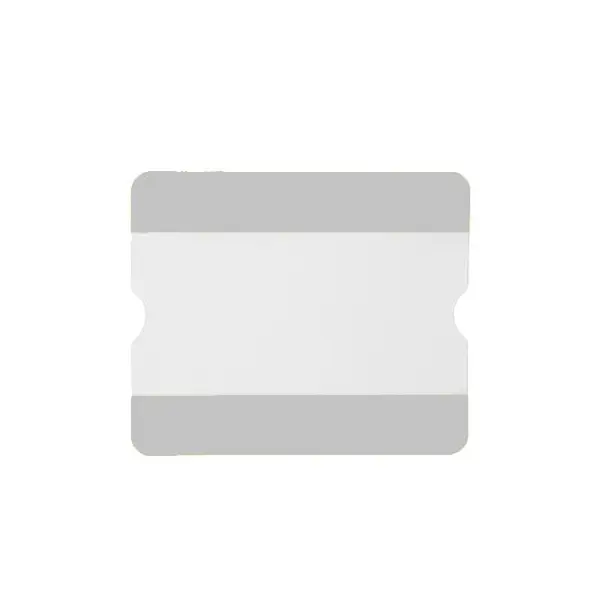 Samolepiace vyznačovacie kapsy WT-5118 – PVC, A5 otvorená, svetlo sivá, 216×231 mm, balenie 10 ks