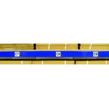 Samolepiace značenie – 1-2 znaky, biely podklad, 90×90 mm