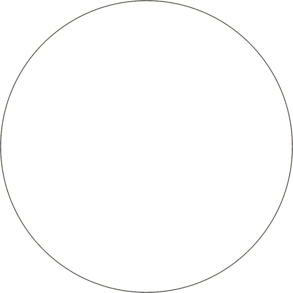 Samolepiace značenie umiestnenia paliet WT-5110, tvar ''kruh'' – PVC, biela, pr. 50 mm, balenie 25 ks