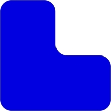 Samolepiace značenie umiestnenia paliet WT-5110, tvar 