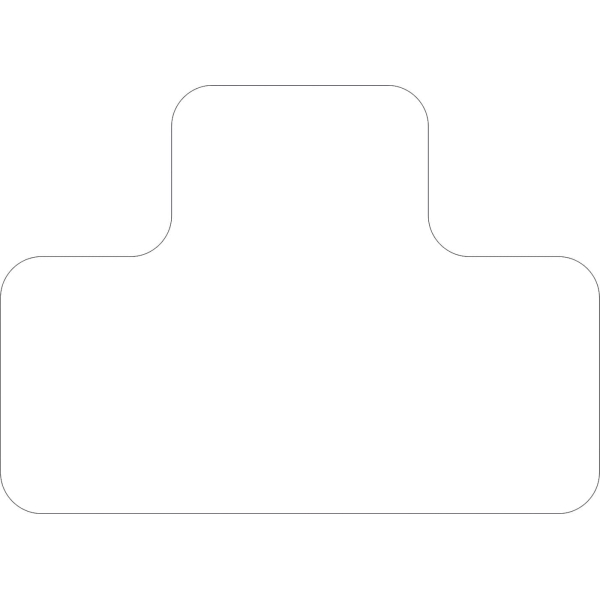 Samolepiace značenie umiestnenia paliet WT-5210 – polyester, biela, 125×175×75 mm, balenie 25 ks