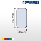Samolepiace značenie umiestnenia paliet WT-5610, tvar 