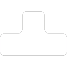 Samolepiace značenie umiestnenia paliet WT-5610, tvar 